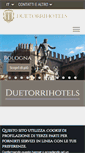 Mobile Screenshot of duetorrihotels.com